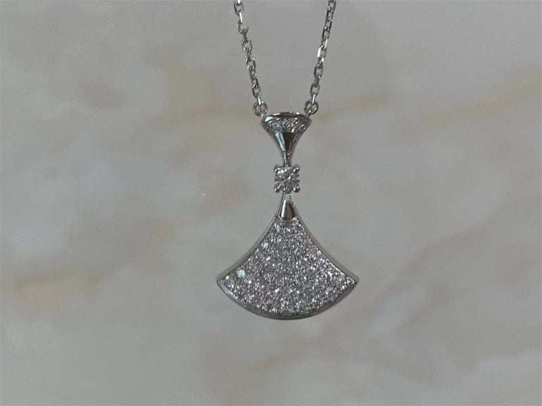 [Topon Jewelry]DREAM NECKLACE SILVER FULL DIAMOND