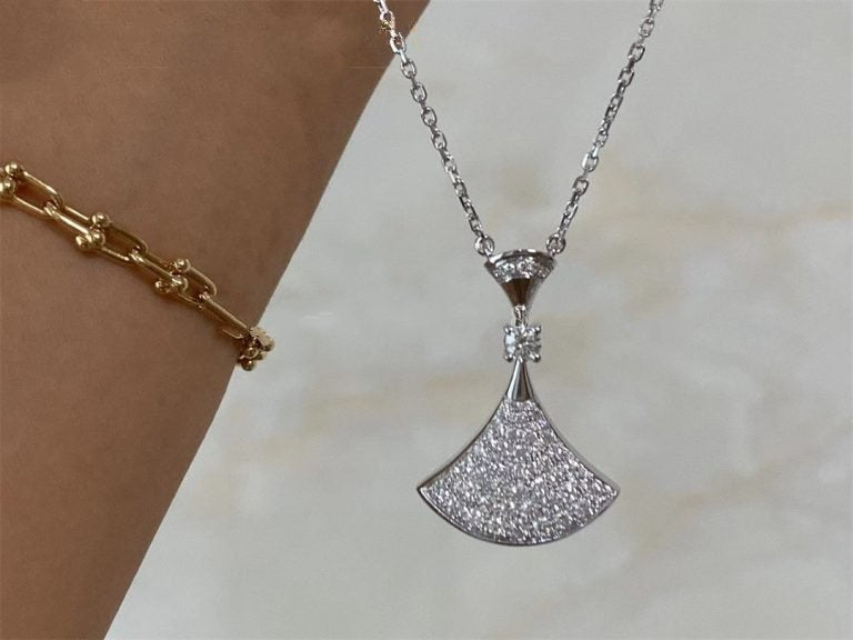 [Topon Jewelry]DREAM NECKLACE SILVER FULL DIAMOND