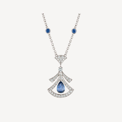 [Topon Jewelry]DREAM NECKLACE AGATE DIAMOND SILVER