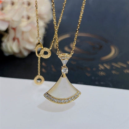 [Topon Jewelry]DREAM NECKLACE MOP GOLD DIAMOND