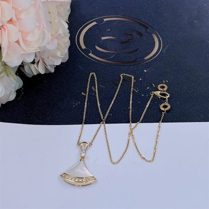 [Topon Jewelry]DREAM NECKLACE MOP GOLD DIAMOND