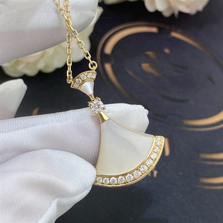 [Topon Jewelry]DREAM NECKLACE MOP GOLD DIAMOND