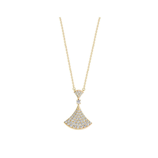 [Topon Jewelry]DREAM NECKLACE GOLD FULL DIAMOND