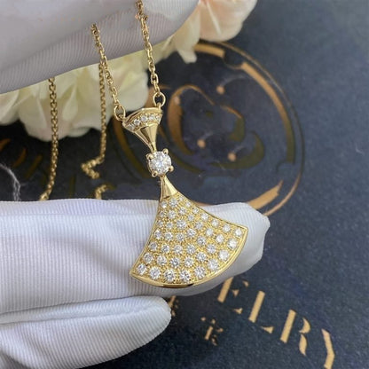 [Topon Jewelry]DREAM NECKLACE GOLD FULL DIAMOND