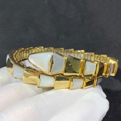 [Topon Jewelry]SERPENTI BRACELET MOP GOLD