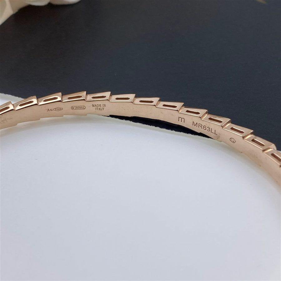 [Topon Jewelry]SERPENTI BRACELET PINK GOLD MOP DIAMOND