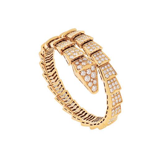 [Topon Jewelry]SERPENTI BRACELET 8MM GOLD DIAMOND