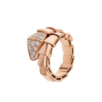 [Topon Jewelry]SERPENTI RING PINK GOLD DIAMOND