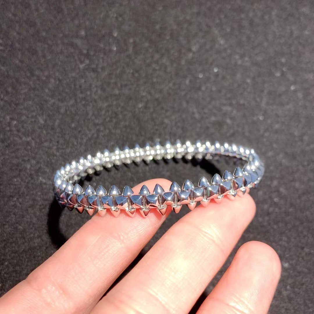 [Topon Jewelry]CLASH SILVER BRACELET