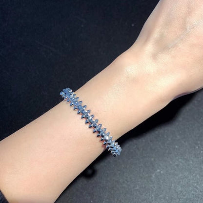 [Topon Jewelry]CLASH SILVER BRACELET