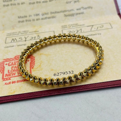 [Topon Jewelry]CLASH GOLD BRACELET