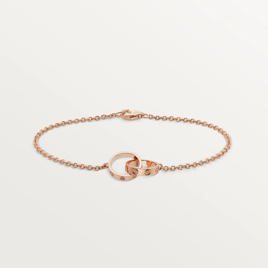 [Topon]LOVE BRACELET DOUBLE RING