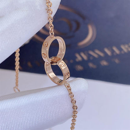 [Topon Jewelry]LOVE BRACELET DOUBLE RING