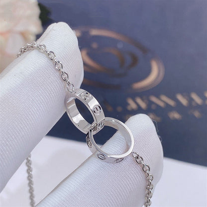 [Topon Jewelry]LOVE BRACELET DOUBLE RING