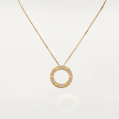 [Topon Jewelry]LOVE NECKLACE ADJUSTABLE ROSE GOLD