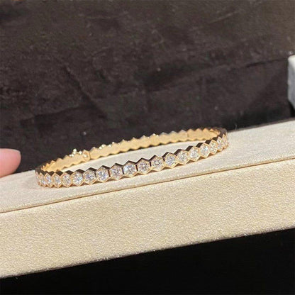 [Topon Jewelry]BEE LOVE GOLD BRACELET FULL DIAMOND