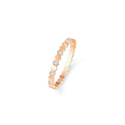 [Topon Jewelry]BEE LOVE RING PINK GOLD DIAMOND