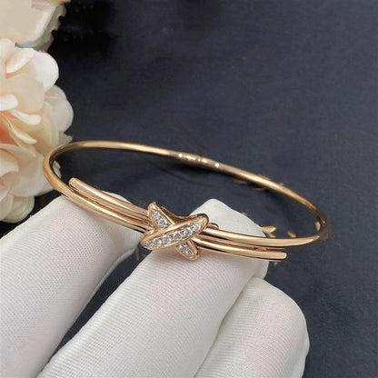 [Topon Jewelry]JEUX DE BRACELET PINK GOLD DIAMONDS