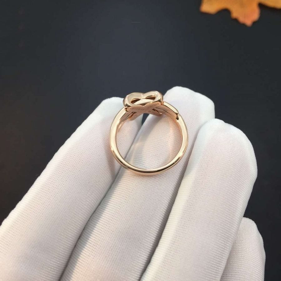 [Topon Jewelry]JEUX DE PINK GOLD DIAMOND RING