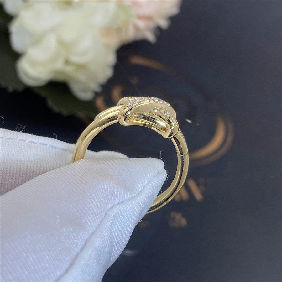 [Topon Jewelry]JEUX DE GOLD DIAMOND RING