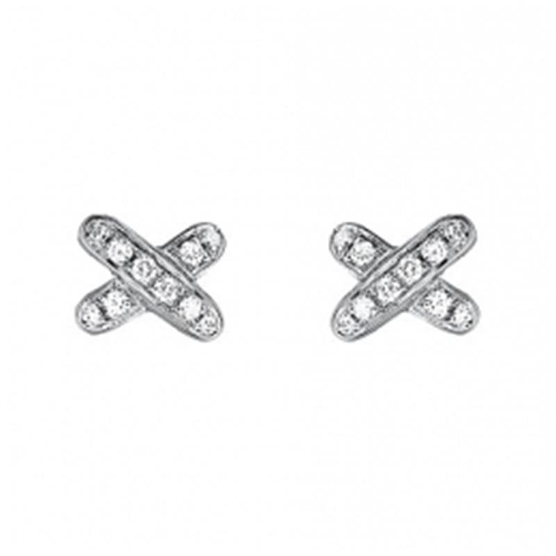 [Topon]JEUX DE DIAMOND EARRINGS
