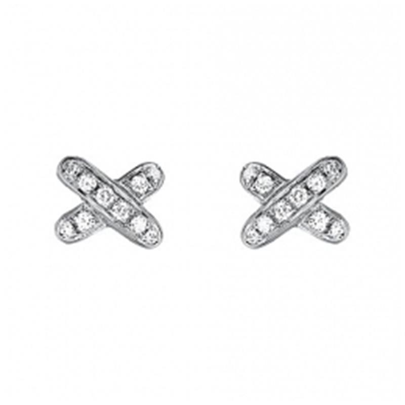 [Topon Jewelry]JEUX DE DIAMOND EARRINGS