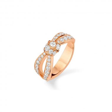 [Topon Jewelry]LIENS PINK GOLD DIAMOND RING