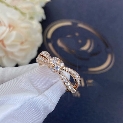 [Topon Jewelry]LIENS PINK GOLD DIAMOND RING