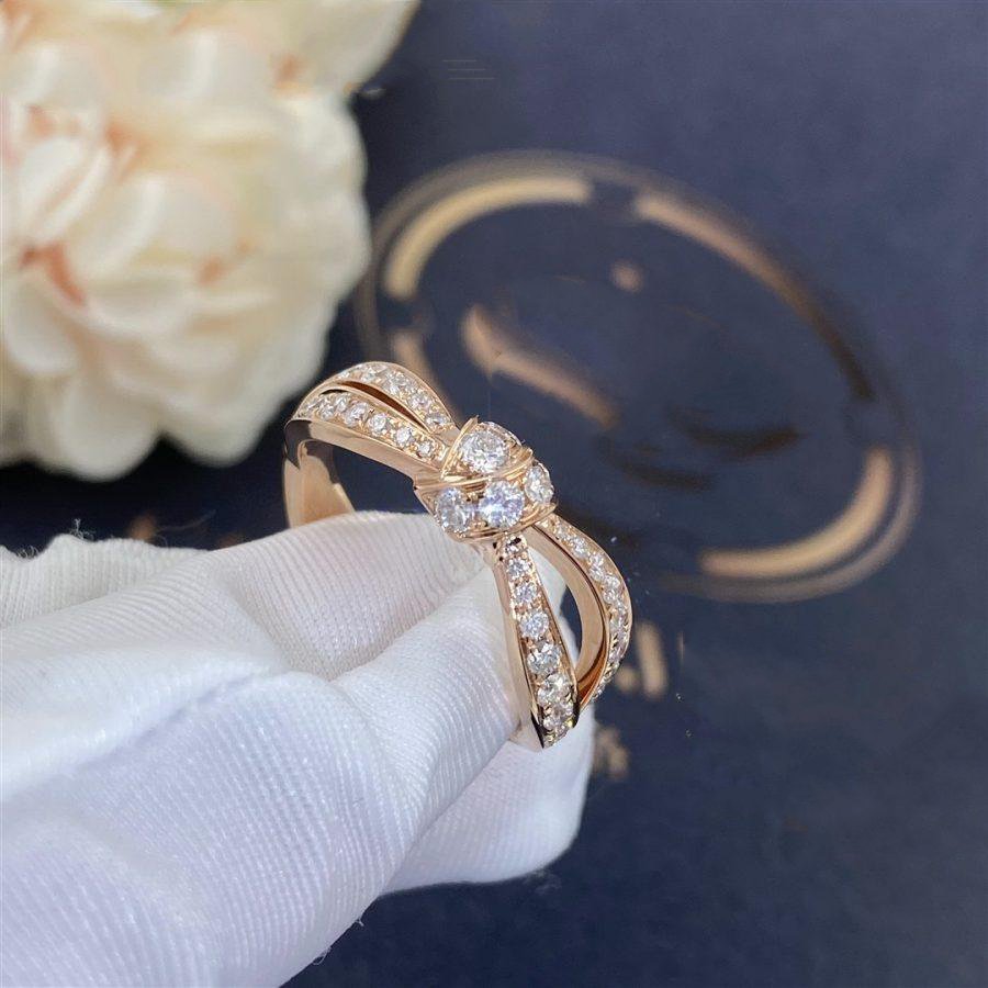 [Topon Jewelry]LIENS PINK GOLD DIAMOND RING