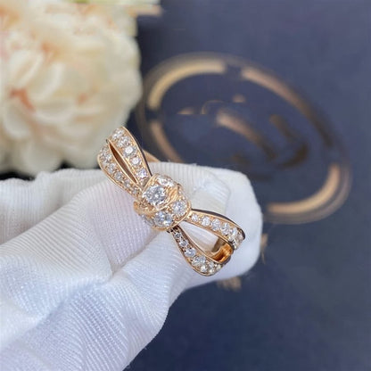 [Topon Jewelry]LIENS PINK GOLD DIAMOND RING