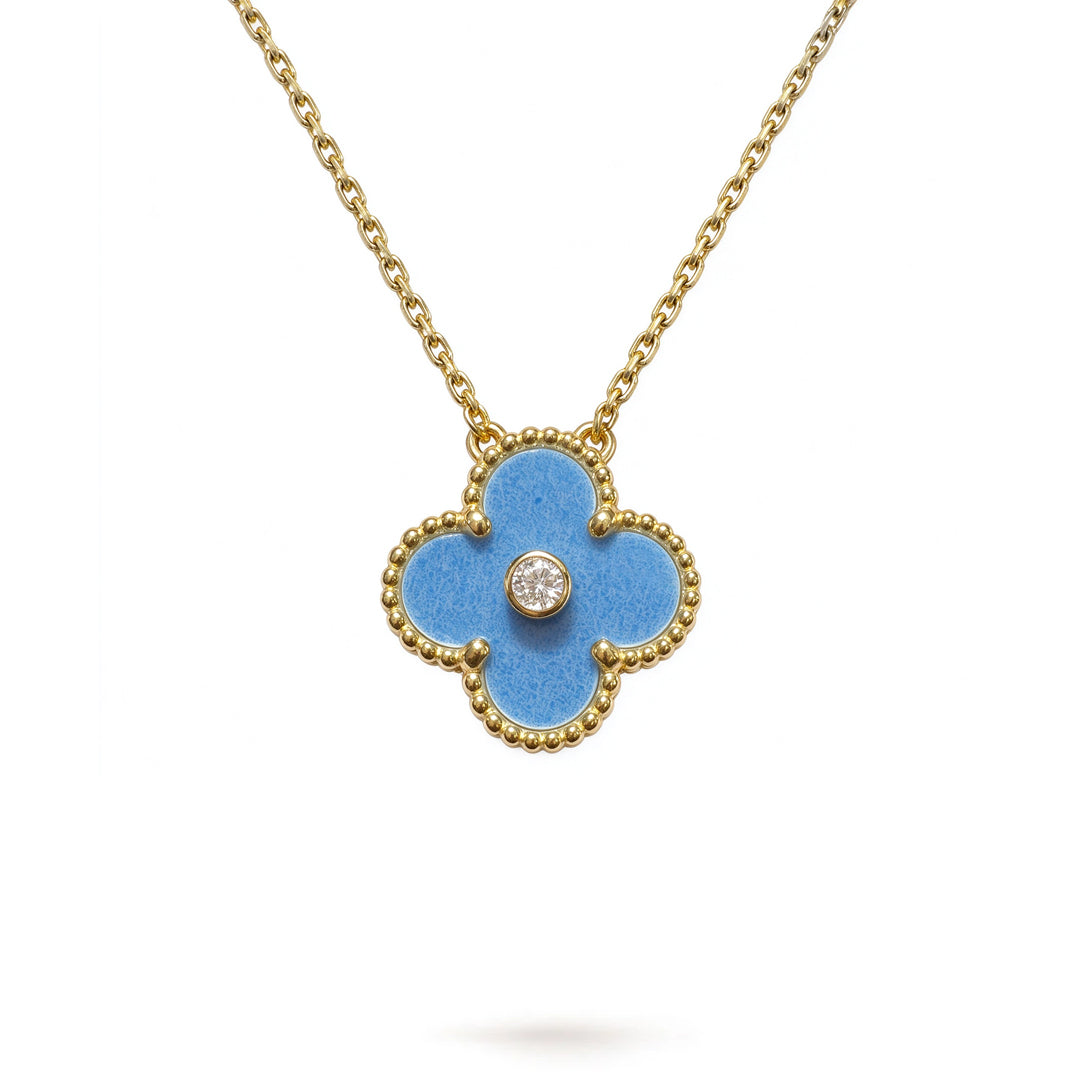 [TOPON] 2026 CLOVER 15MM CHRISTMAS LIMITED EDITION SINGLE FLOWER NECKLACE