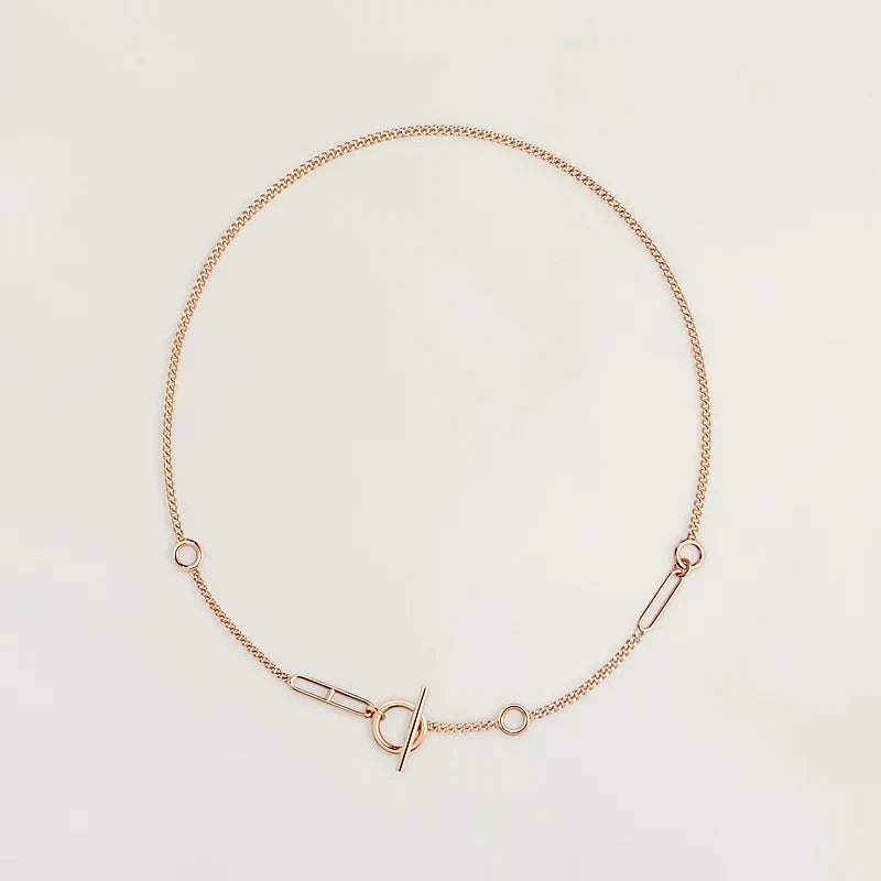 [Topon]HM STERLING CHAINE D'ANCRE HEART