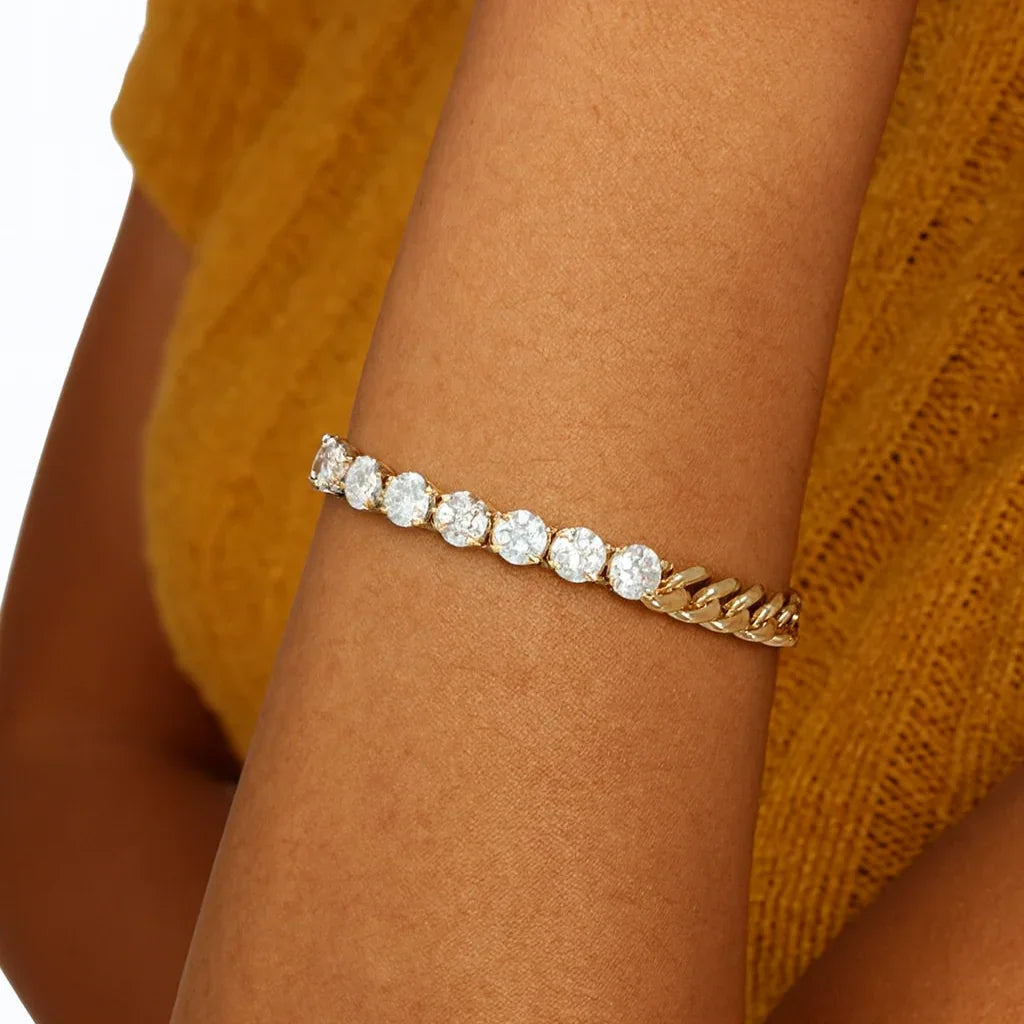 [Topon]Maelle Diamond Bracelet