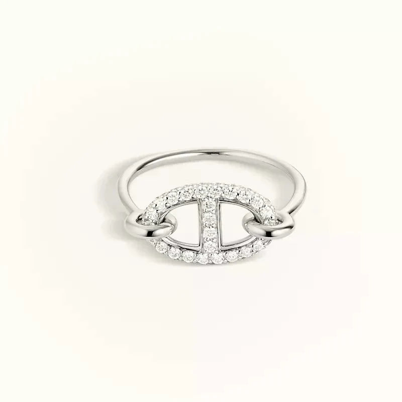 [Topon Jewelry]RONDE SMALL SILVER DIAMOND RING