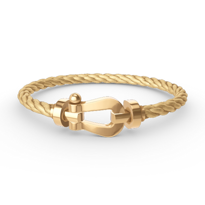 [Topon Jewelry]FORCE LARGE HORSESHOE NO DIAMOND BRACELET GOLD