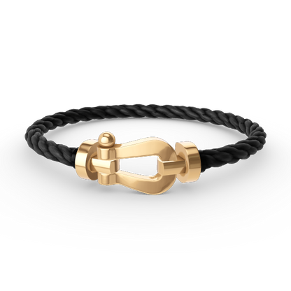 [Topon Jewelry]FORCE LARGE HORSESHOE NO DIAMOND BRACELET GOLD