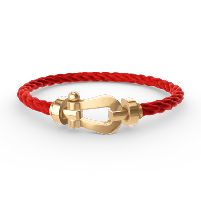 [Topon Jewelry]FORCE LARGE HORSESHOE NO DIAMOND BRACELET GOLD