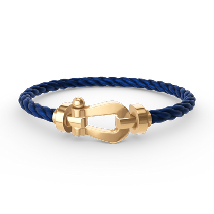 [Topon Jewelry]FORCE LARGE HORSESHOE NO DIAMOND BRACELET GOLD