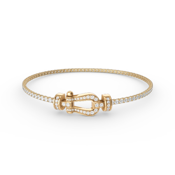 [Topon Jewelry]FORCE  HORSESHOE  DIAMOND TENNIS BRACELET