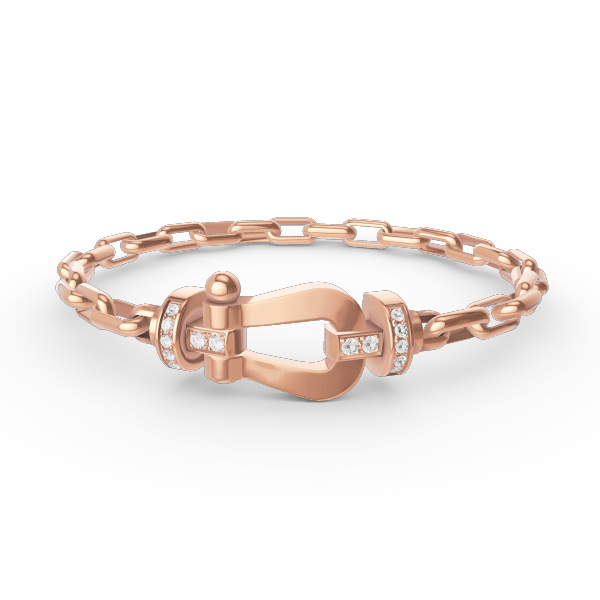 [Topon Jewelry]FORCE LARGE HORSESHOE CLASP  METAL BRACELET