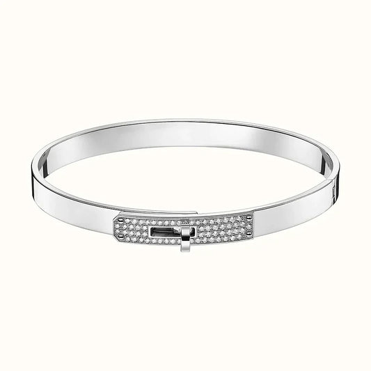 [Topon Jewelry]KELLY SILVER DIAMOND BRACELET