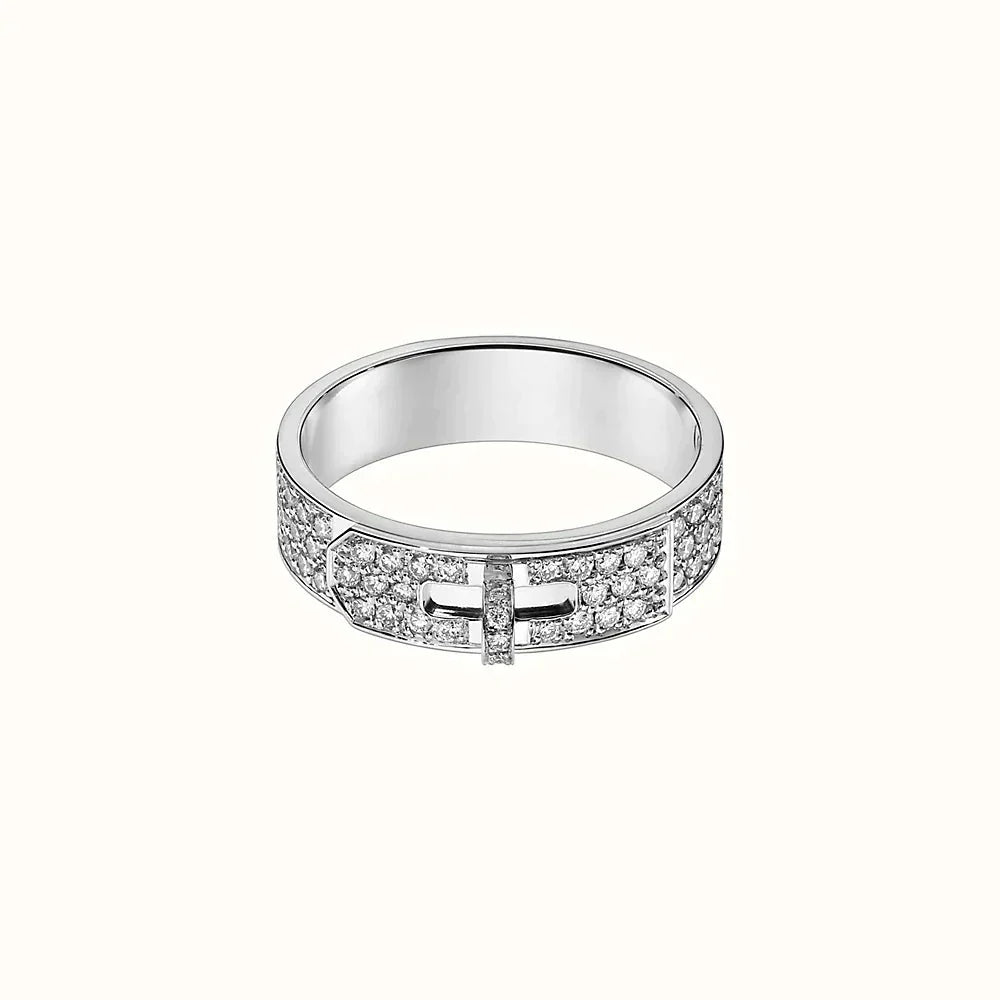 [Topon]KELLY SILVER DIAMOND RING