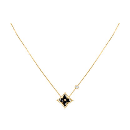 [Topon]STAR BLACK MOP NECKLACE