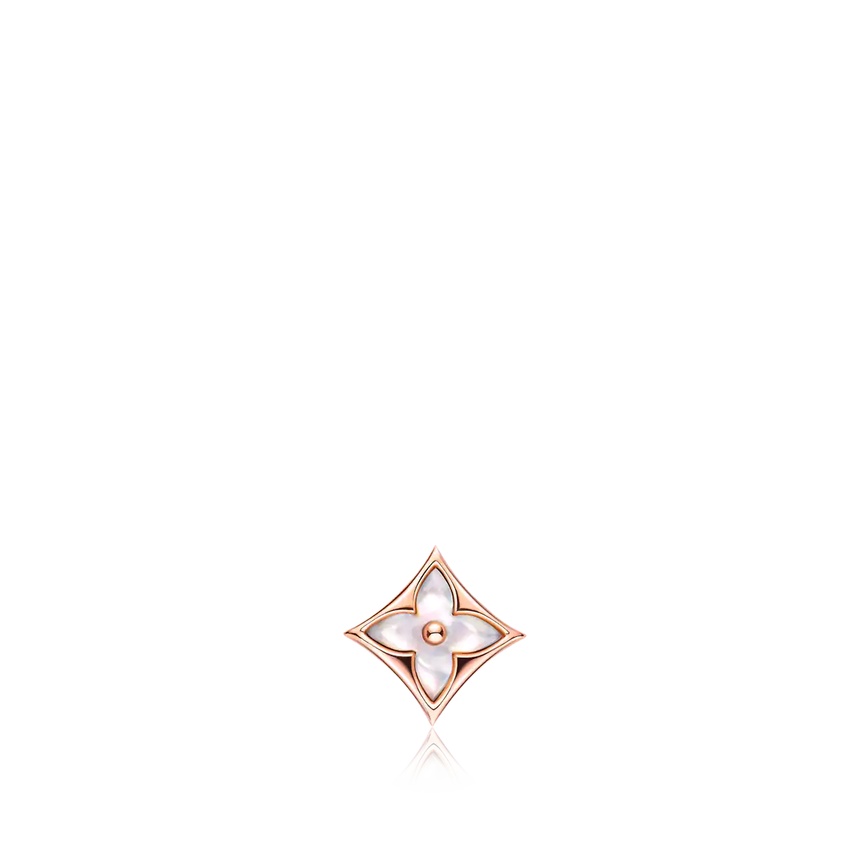 [Topon]STAR MOP PINK GOLD EARRINGS