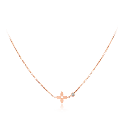 [Topon]BLOSSOM PENDANT PINK GOLD AND DIAMOND