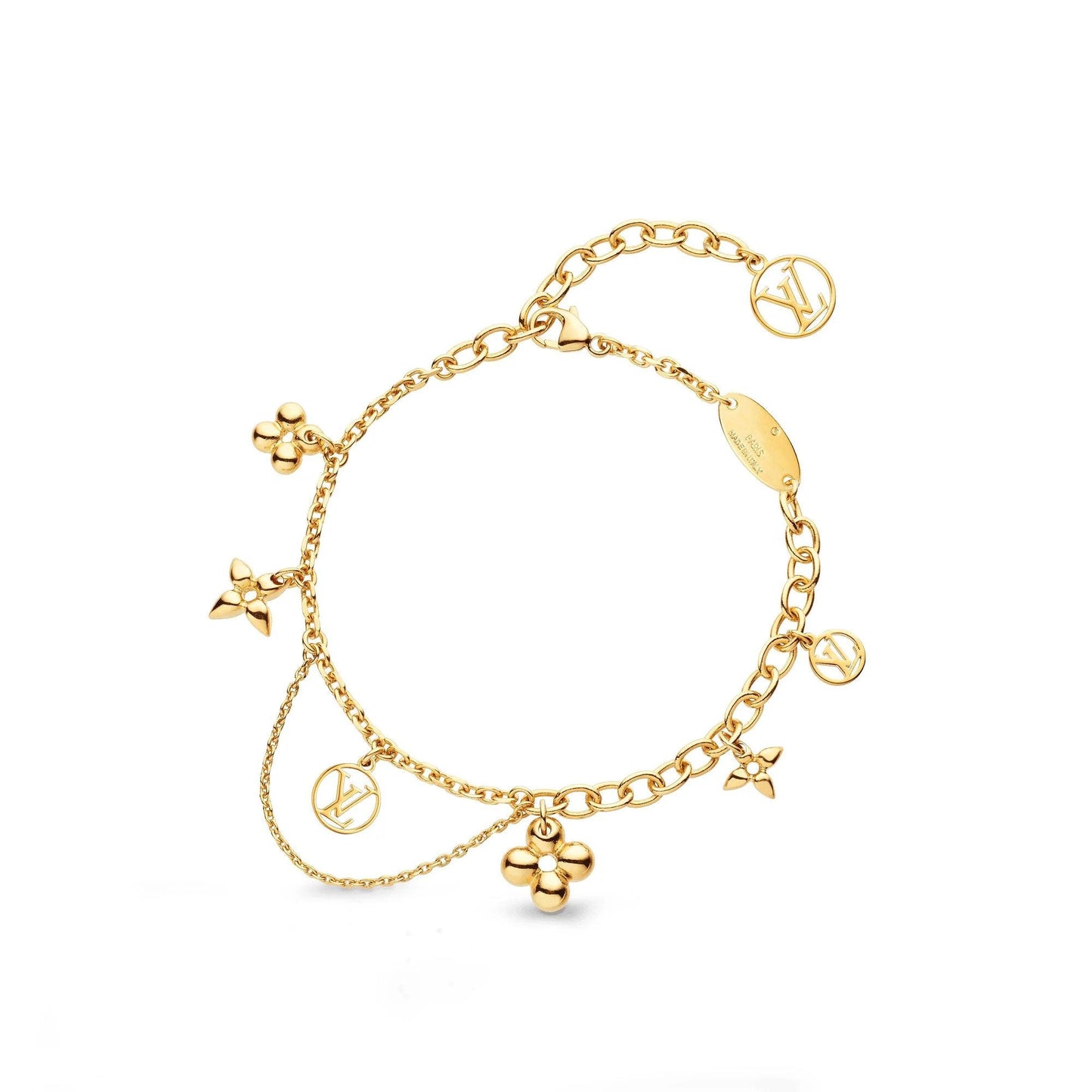 [Topon Jewelry]BLOOMING PINK GOLD MOP BRACELET