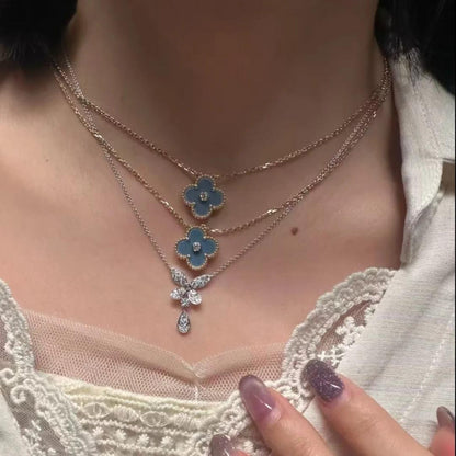 [TOPON] 2026 CLOVER 15MM CHRISTMAS LIMITED EDITION SINGLE FLOWER NECKLACE