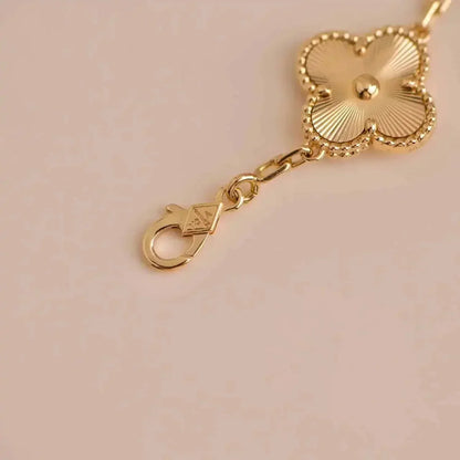 [Topon Jewelry]CLOVER 5 FLOWERS LASER BRACELET