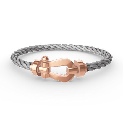 [Topon Jewelry]FORCE LARGE HORSESHOE NO DIAMOND BRACELET ROSE GOLD