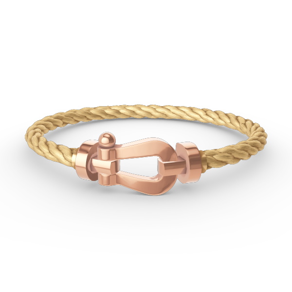 [Topon Jewelry]FORCE LARGE HORSESHOE NO DIAMOND BRACELET ROSE GOLD